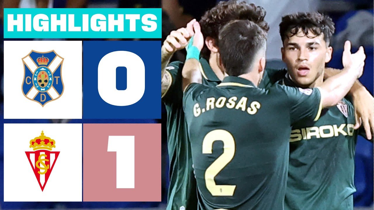 Tenerife 0 - 1 Sporting — Full Highlights