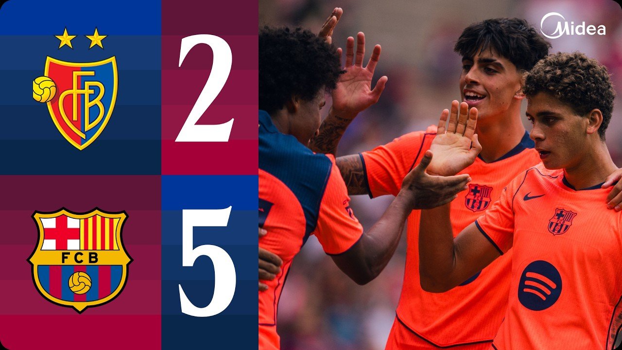 Basel 2 - 5 Barcelona — Full Highlights