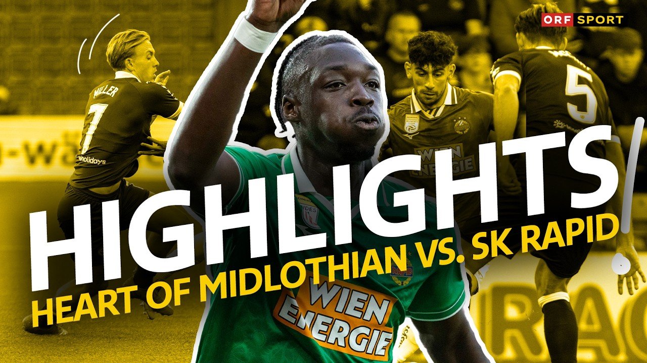 Hearts and Rapid Wien Share Spoils in Conference League Thriller