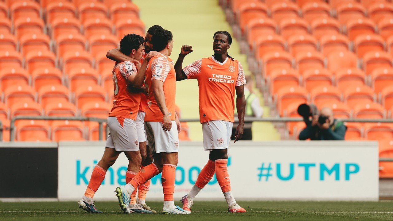 Blackpool 4 - 0 Peterborough Utd — Full Highlights