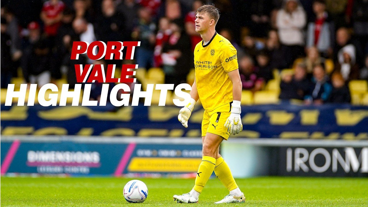 Port Vale 0 - 0 Crewe — Full Highlights