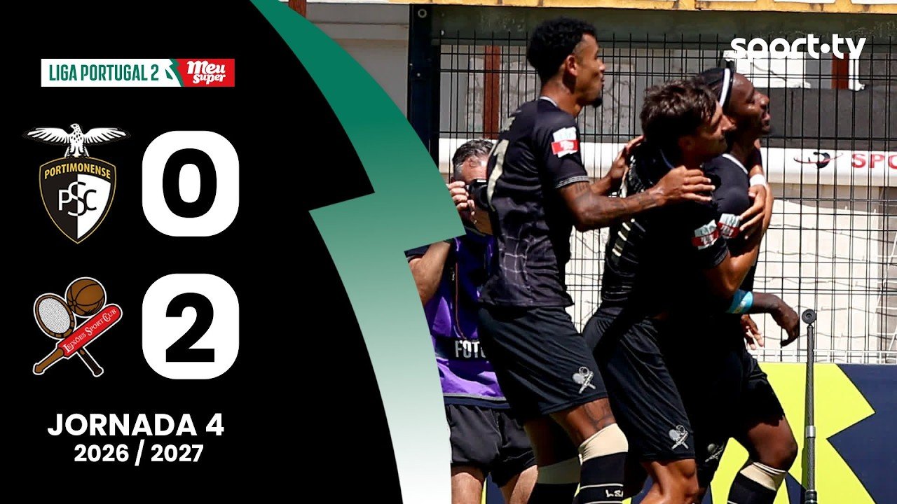 Portimonense 0 - 2 Leixões — Full Highlights