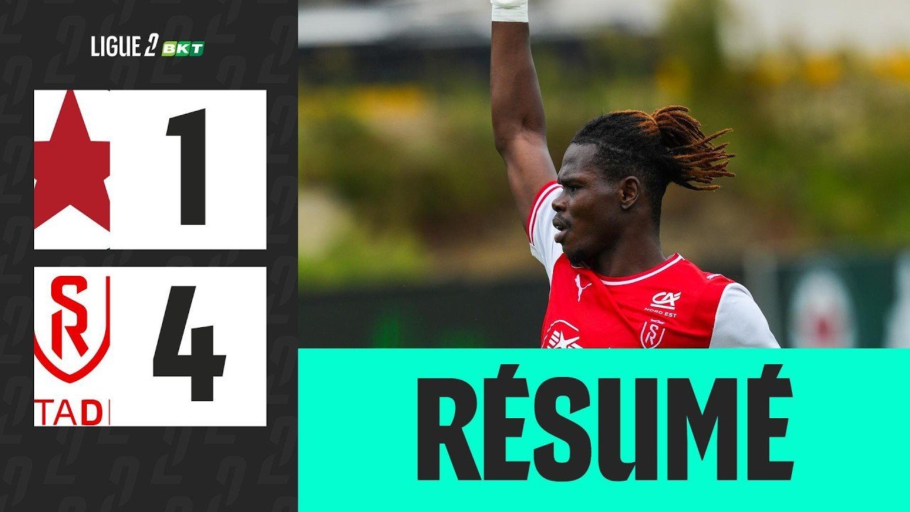 Red Star 1 - 4 Reims — Full Highlights
