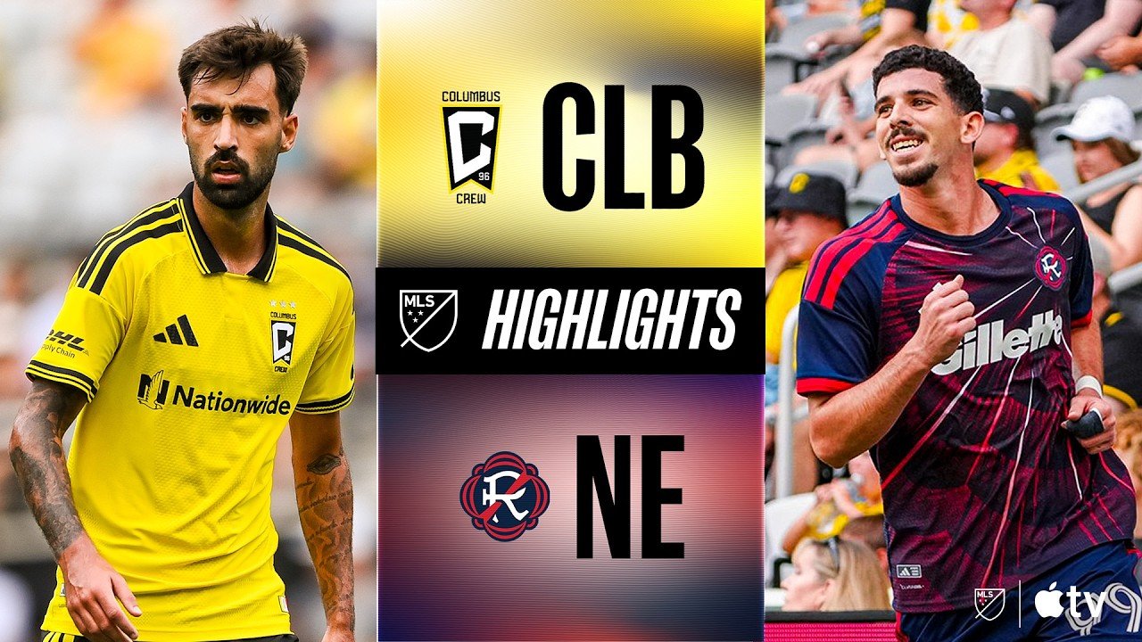 New England Revolution win 1-3 away at Columbus Crew