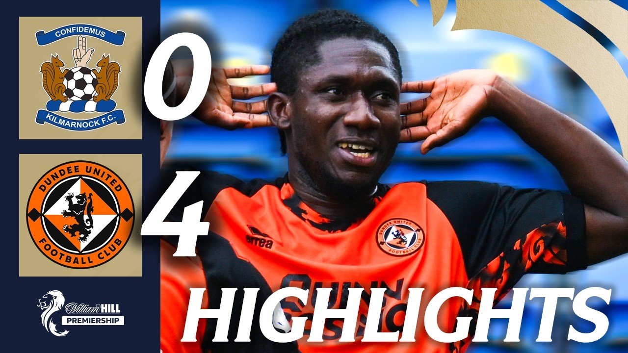 Kilmarnock 0 - 4 Dundee Utd — Full Highlights