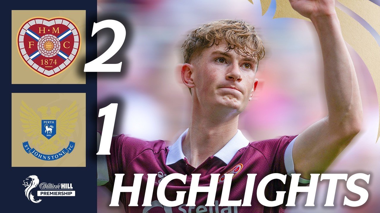 Hearts 2 - 1 St. Johnstone — Full Highlights