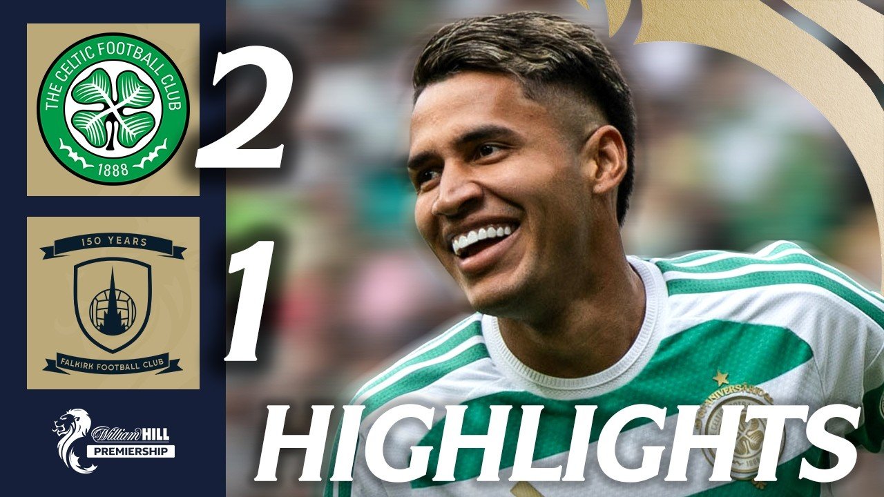 Celtic 2 - 1 Falkirk — Full Highlights