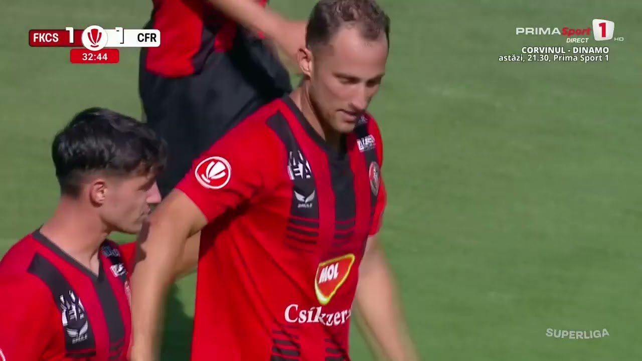 Csíkszereda 1 - 1 CFR Cluj — 33' Márton Eppel
