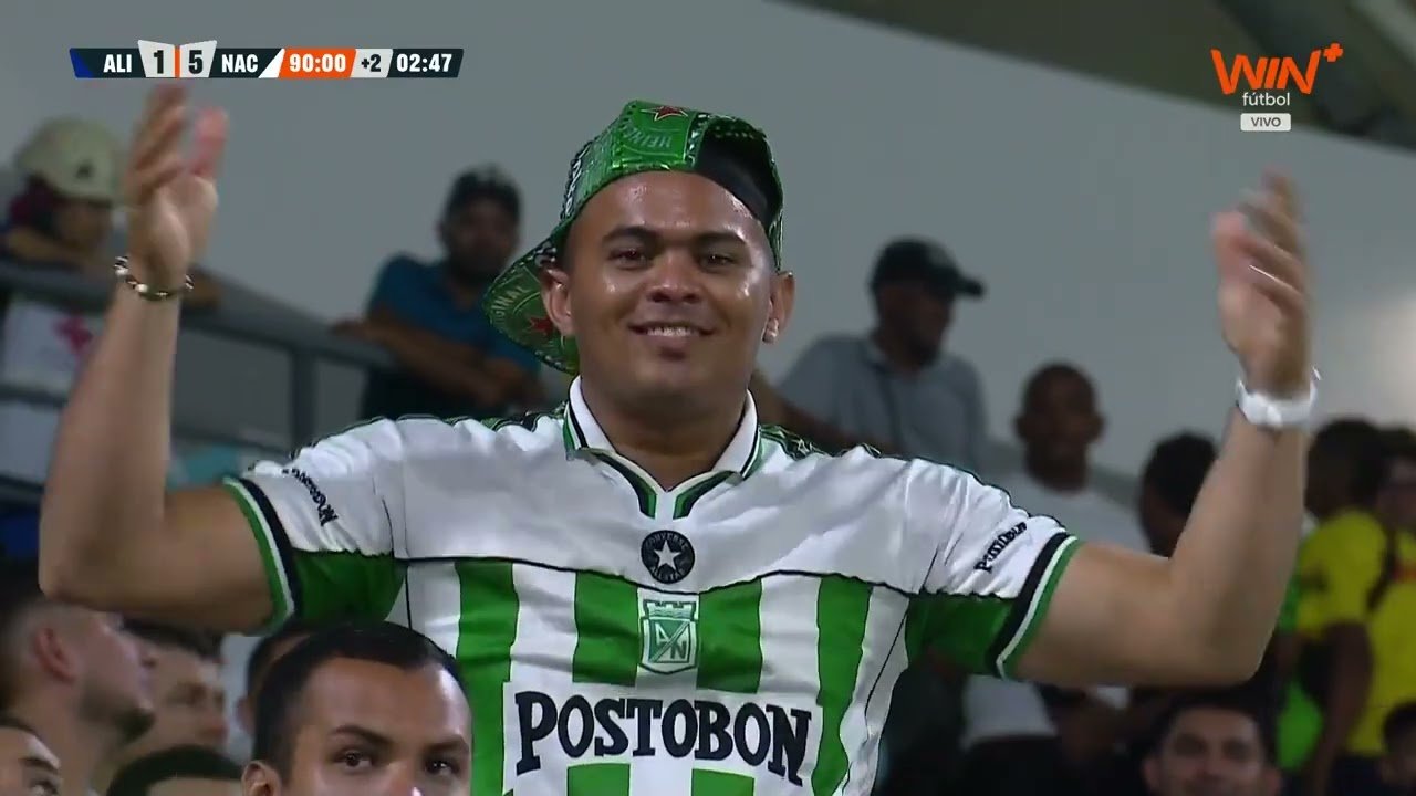 Alianza Valledupar 1 - 5 Atl. Nacional — 90'+3 Juan Rosa