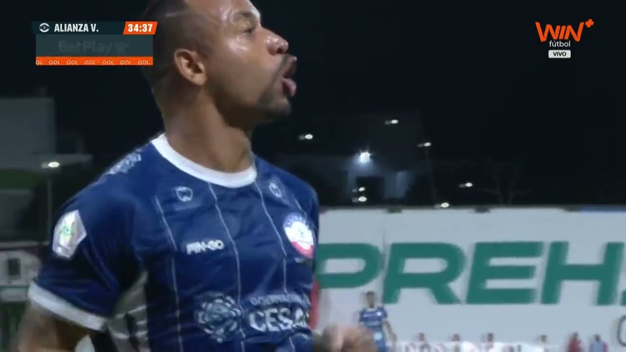 Alianza Valledupar 1 - 3 Atl. Nacional — 34' Felipe Pardo, Penalty