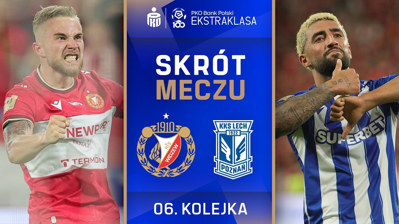 Widzew 2 - 3 Lech — Full Highlights