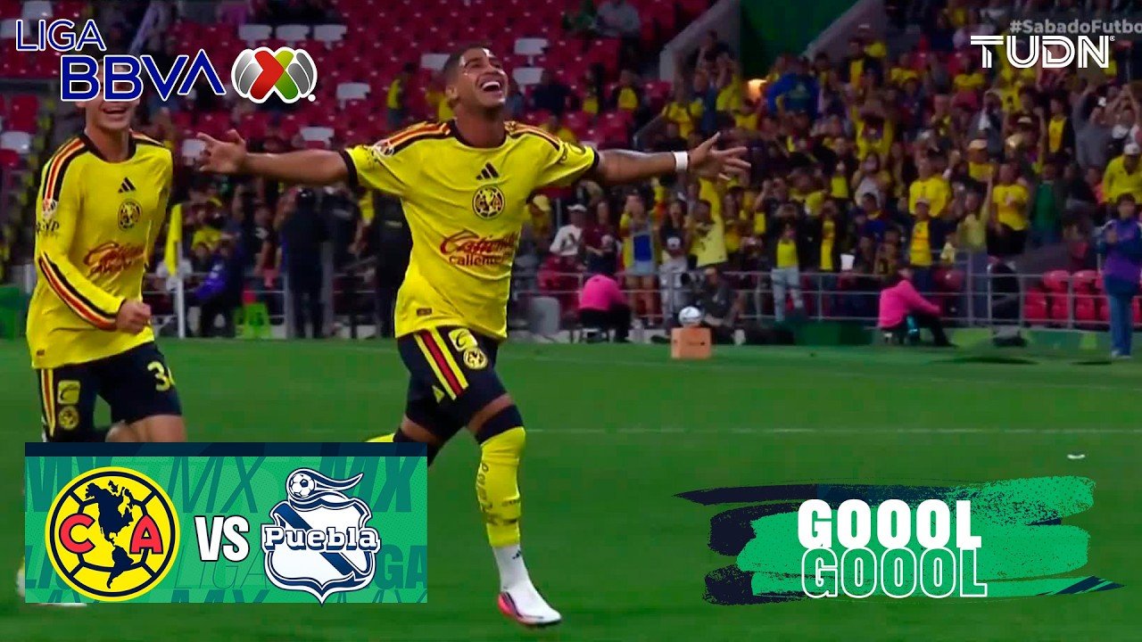 América 1 - 0 Puebla — 24' Icaro da Conceição Nascimento