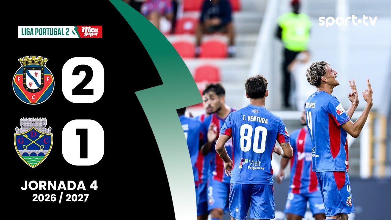 Felgueiras 2 - 1 Chaves — Full Highlights