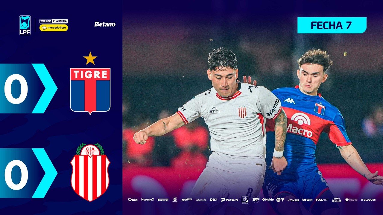 Tigre 0 - 0 Barracas — Full Highlights
