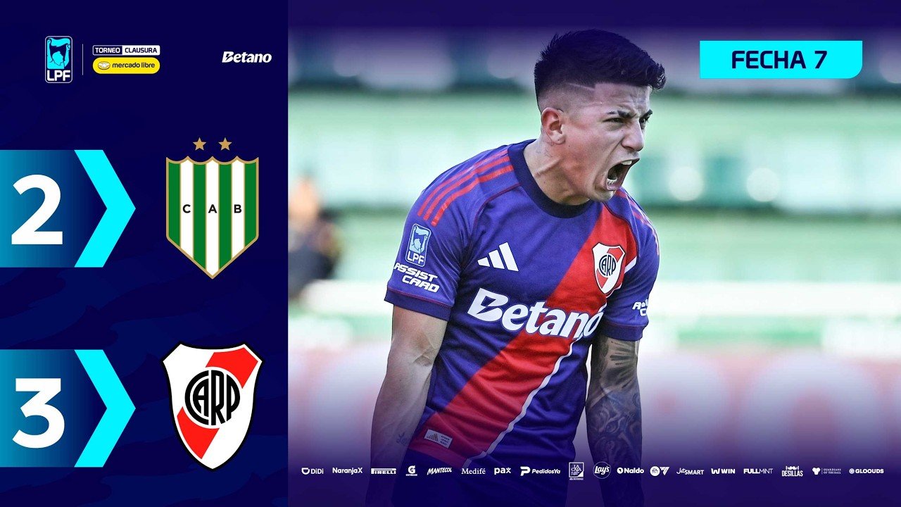 Banfield 2 - 3 River Plate — Full Highlights