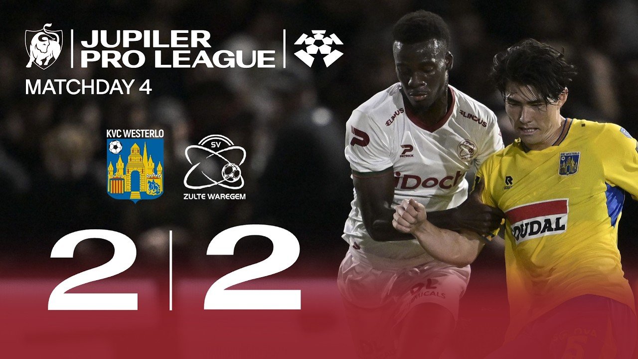 Westerlo 2 - 2 Zulte Waregem — Full Highlights