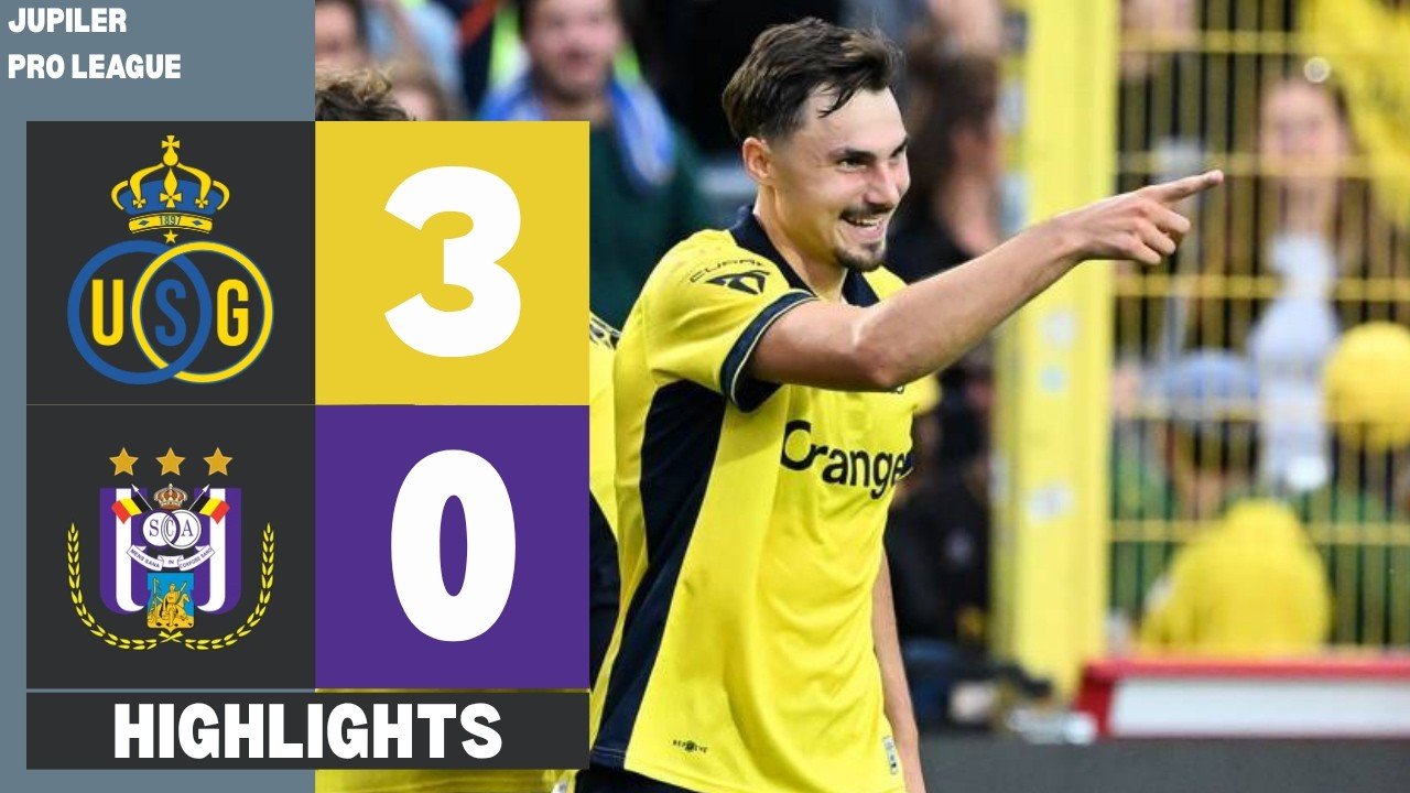 USG 3 - 0 Anderlecht — Full Highlights