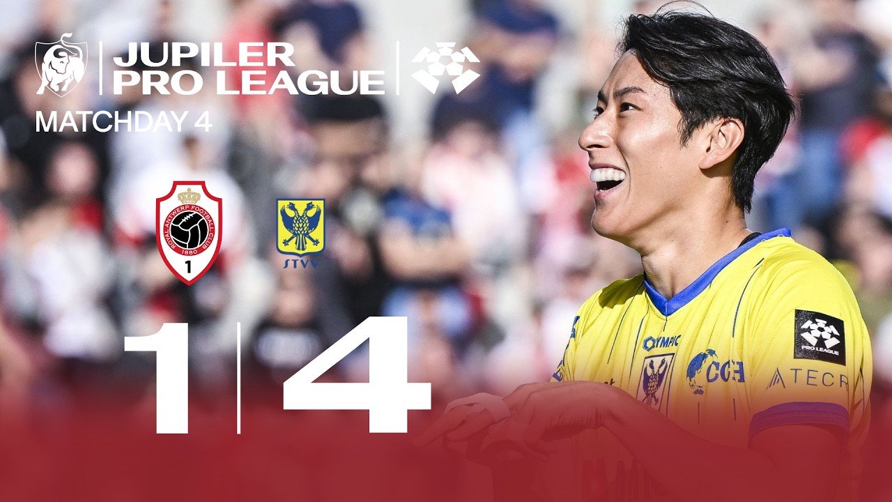 Royal Antwerp 1 - 4 St. Truidense — Full Highlights