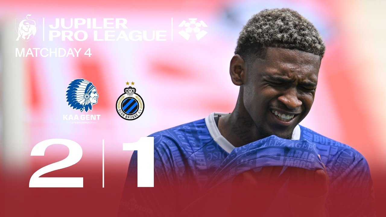 Gent 2 - 1 Club Brugge — Full Highlights