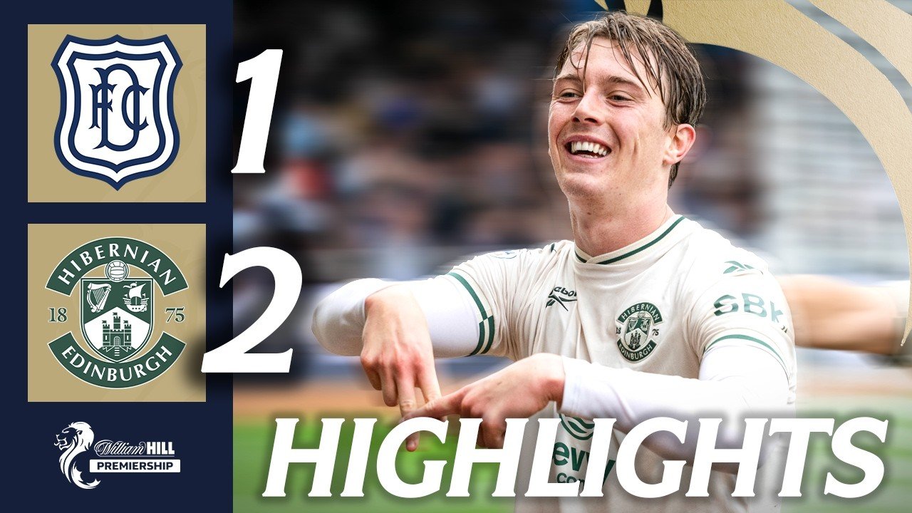 Dundee 1 - 2 Hibernian — Full Highlights