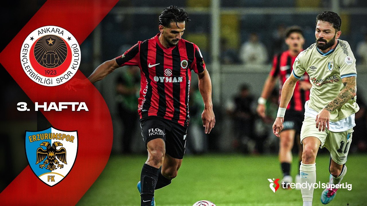 Gençlerbirliği 1 - 1 Erzurumspor — Full Highlights