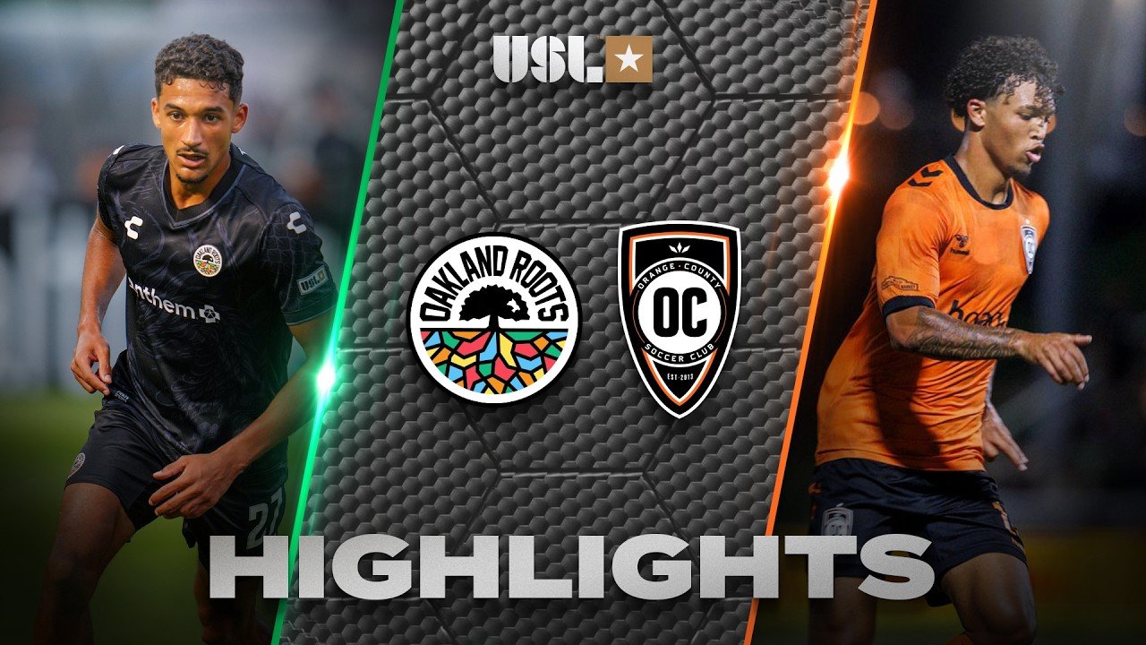 Oakland Roots 1 - 1 Orange County SC — Full Highlights