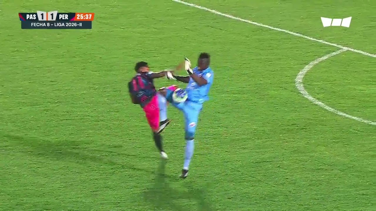 Dep. Pasto - Deportivo Pereira — 27' Red Card Geovanni Banguera