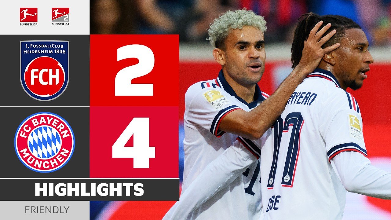 Heidenheim 2 - 4 Bayern — Full Highlights