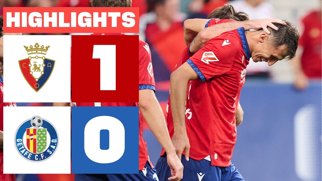 Budimir penalty gives Osasuna victory over Getafe