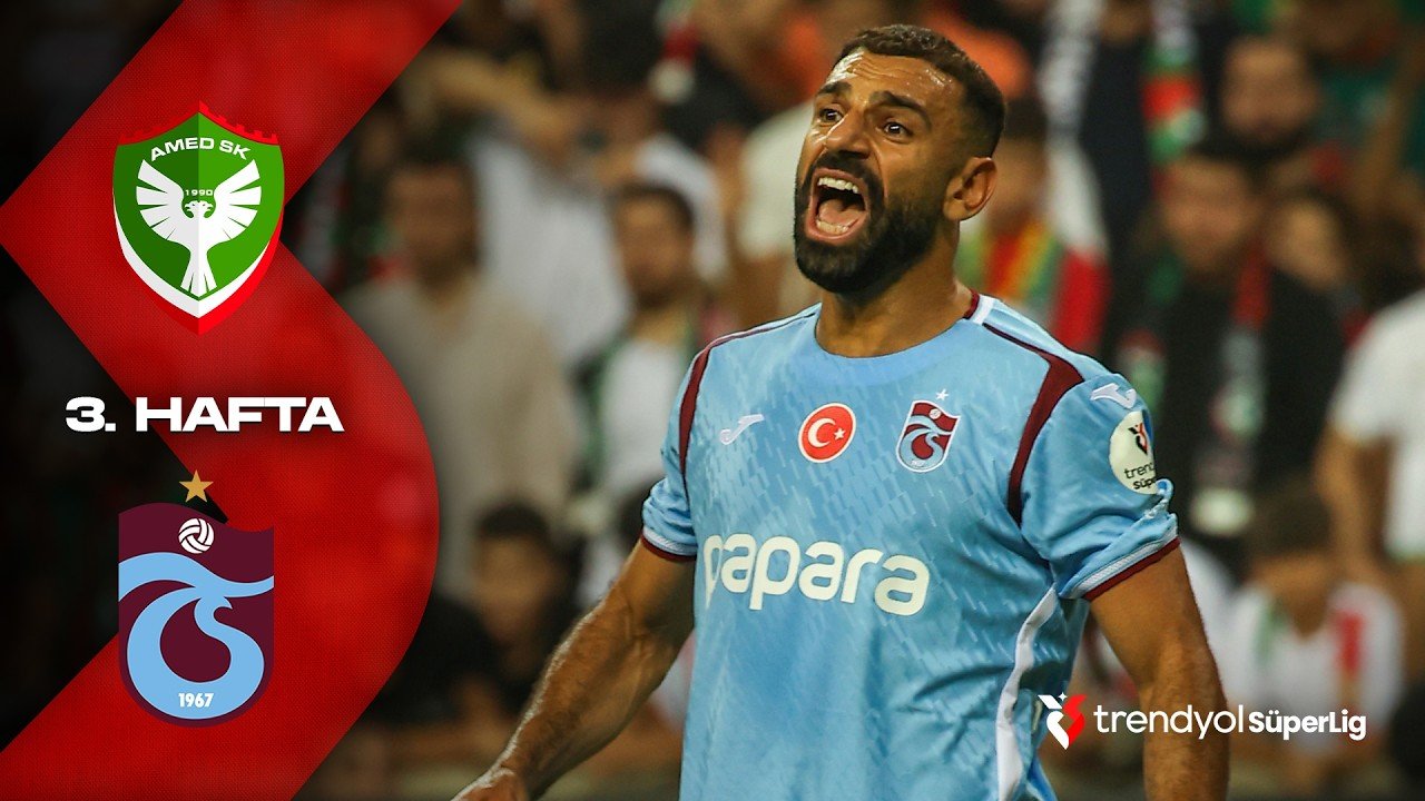 Amed 2 - 1 Trabzonspor — Full Highlights