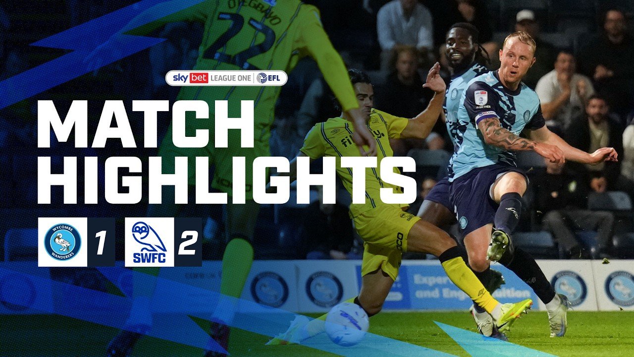 Wycombe 1 - 2 Sheffield Wed — Full Highlights