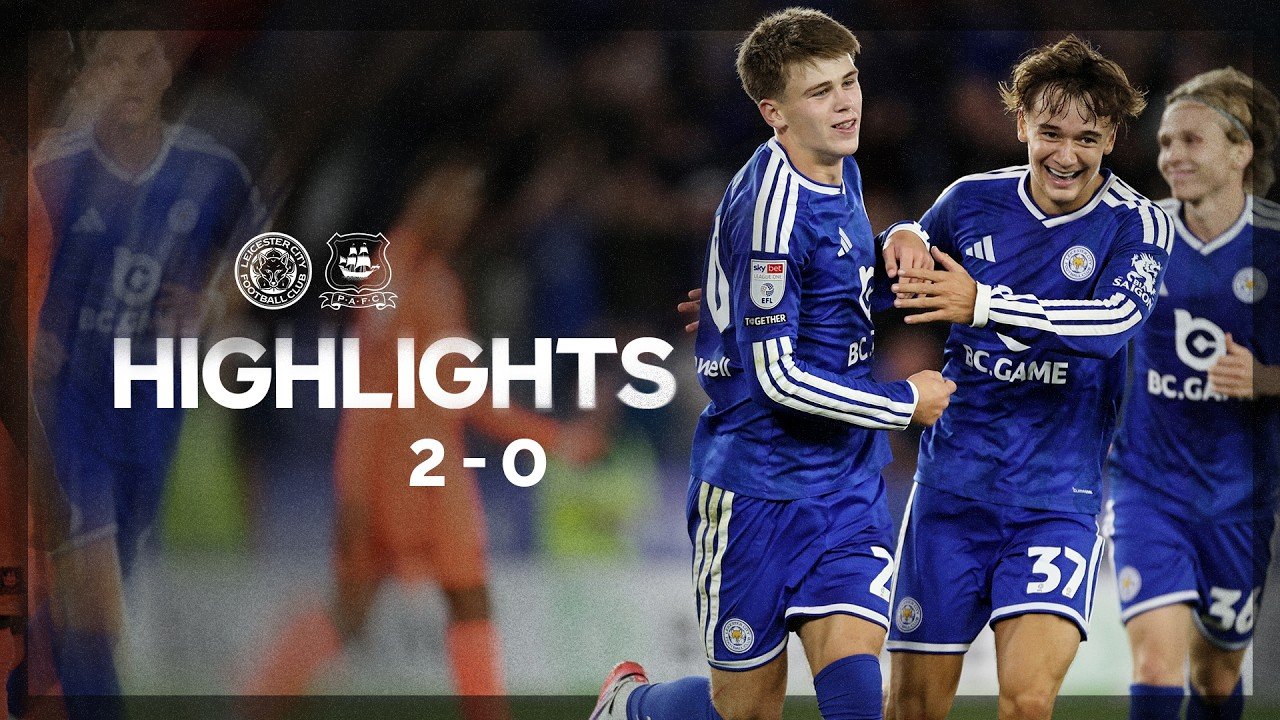 Leicester 2 - 0 Plymouth — Full Highlights