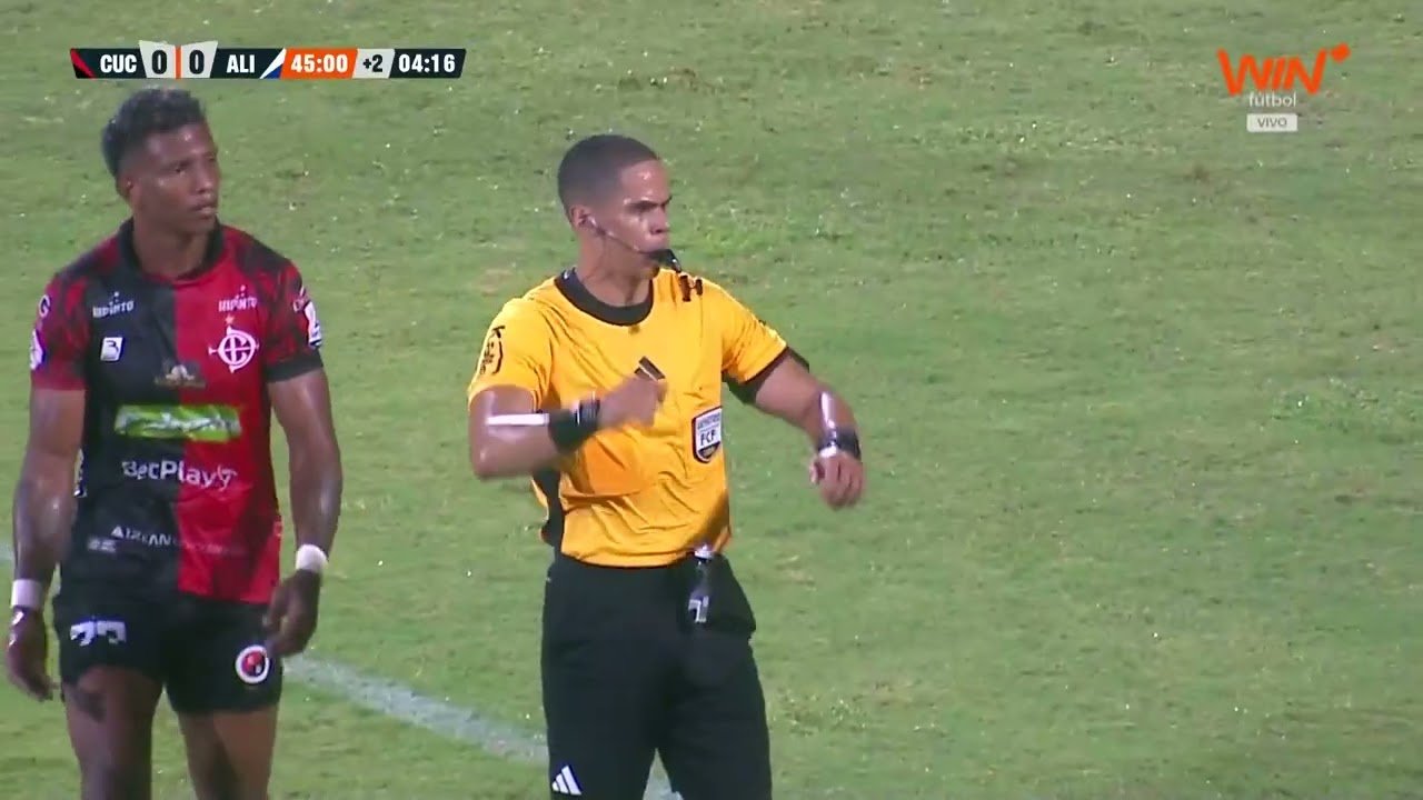 Cúcuta - Alianza Valledupar — 45'+4 Missed Penalty Cristian Andres Vergara Rivas