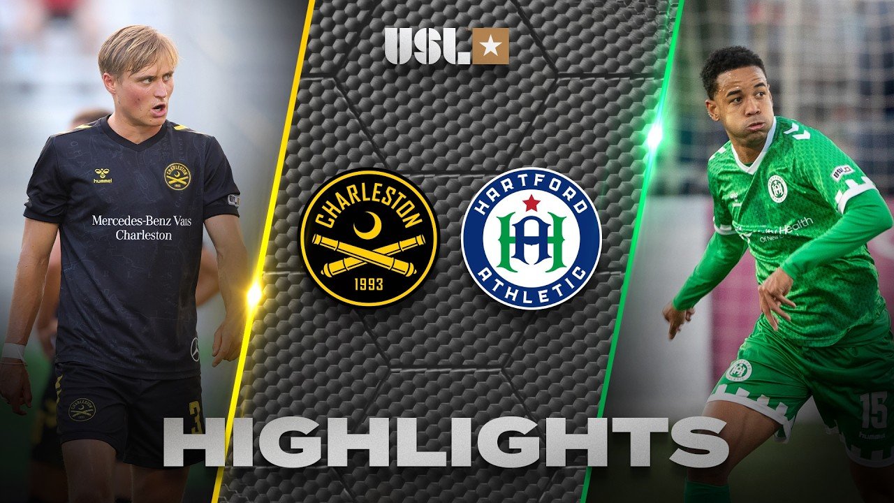 Charleston Battery 1 - 2 Hartford Athletic — Full Highlights