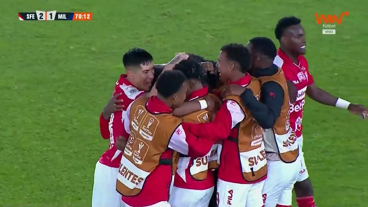 Santa Fe 3 - 1 Millonarios — 71' Emerson Rodríguez