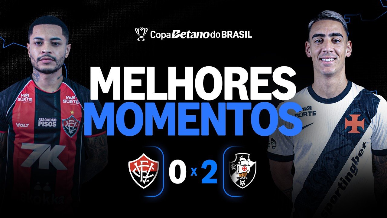 Vitória 0 - 2 Vasco — Full Highlights