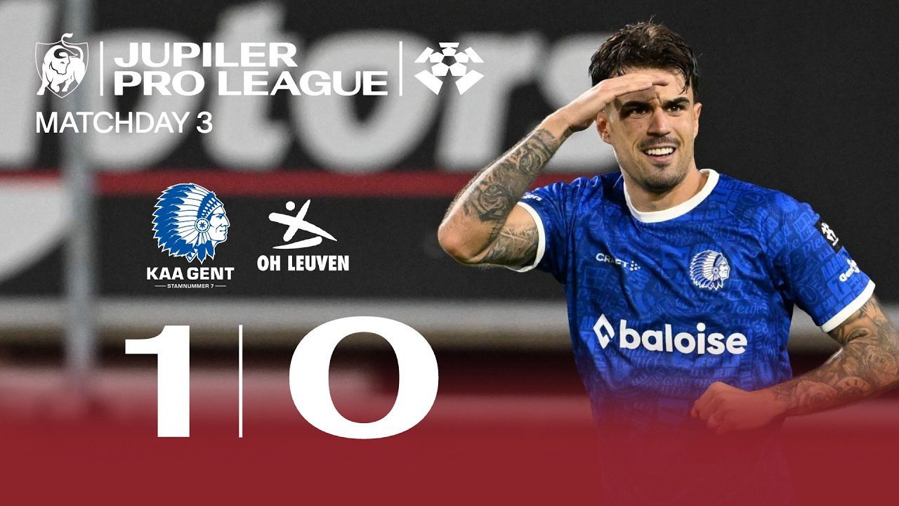 Gent 1 - 0 OH Leuven — Full Highlights