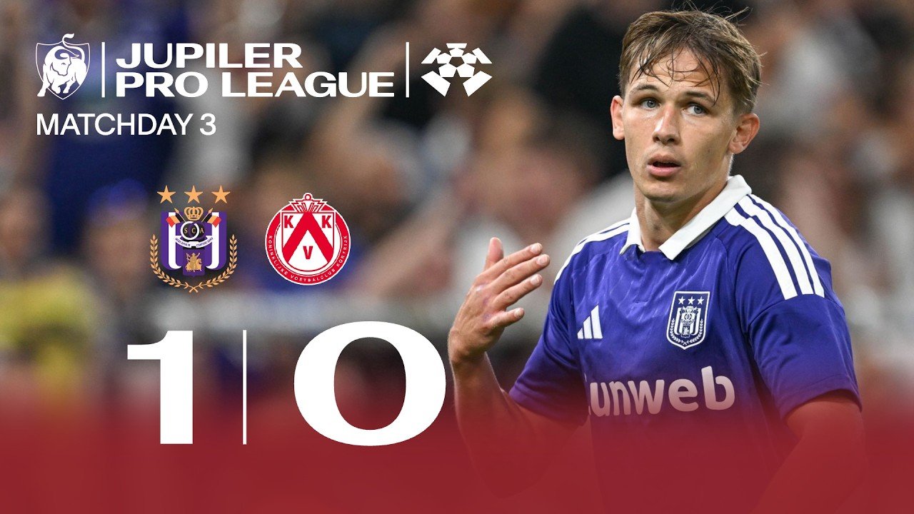 Anderlecht 1 - 0 Kortrijk — Full Highlights