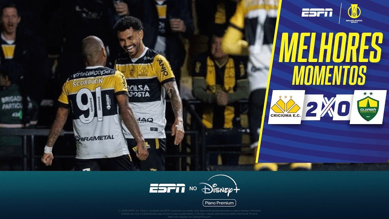 Criciúma 2 - 0 Cuiabá — Full Highlights