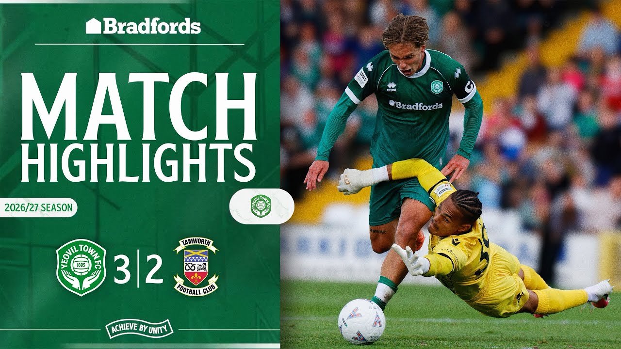 Yeovil 3 - 2 Tamworth — Full Highlights