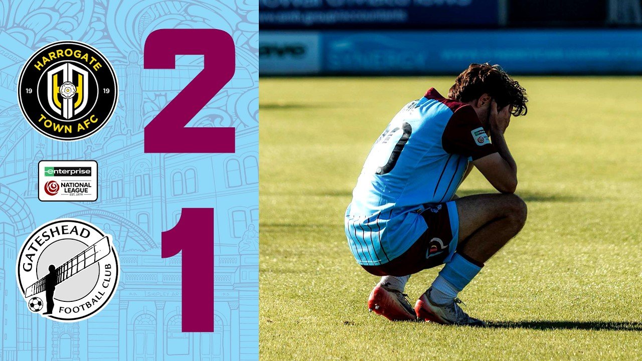 Harrogate 2 - 1 Gateshead — Full Highlights