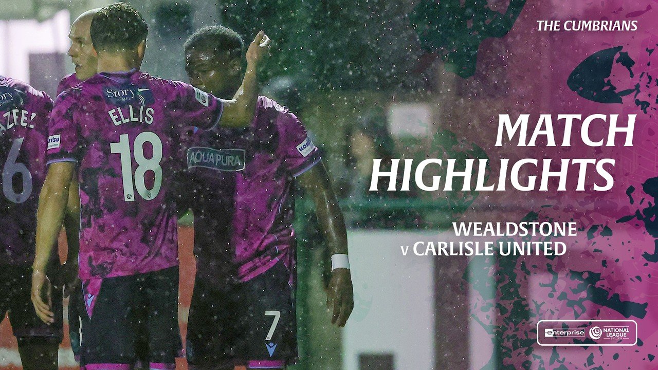 Wealdstone 1 - 1 Carlisle — Full Highlights