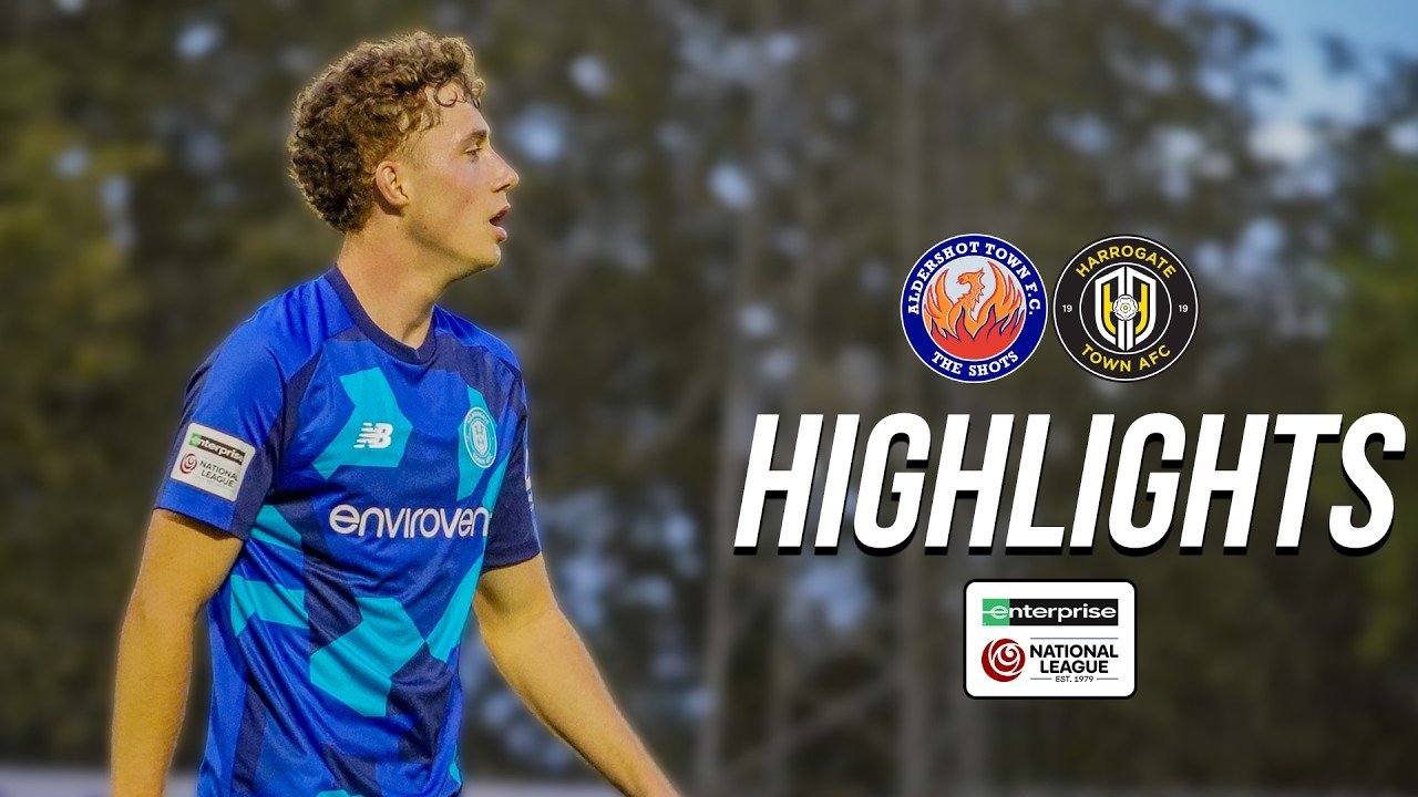 Aldershot 3 - 1 Harrogate — Full Highlights