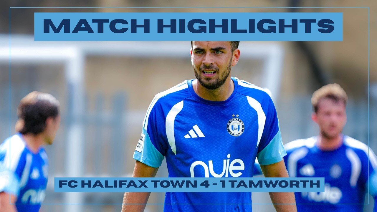 Halifax 4 - 1 Tamworth — Full Highlights