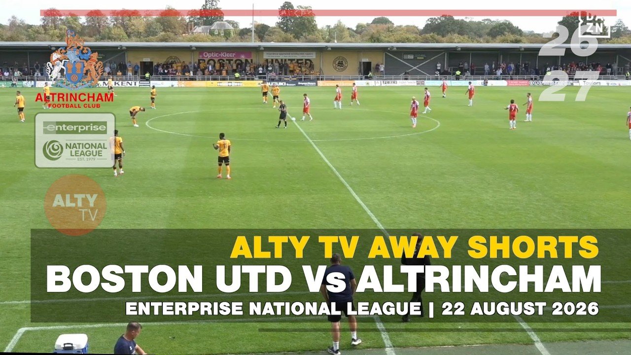 Boston 1 - 0 Altrincham — Full Highlights