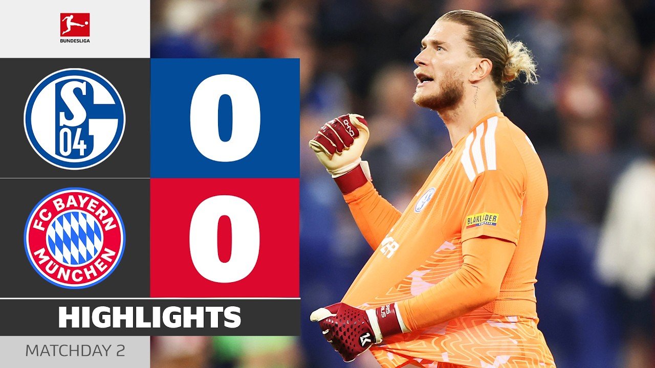FC Schalke 04 0-0 FC Bayern München — Full Highlights