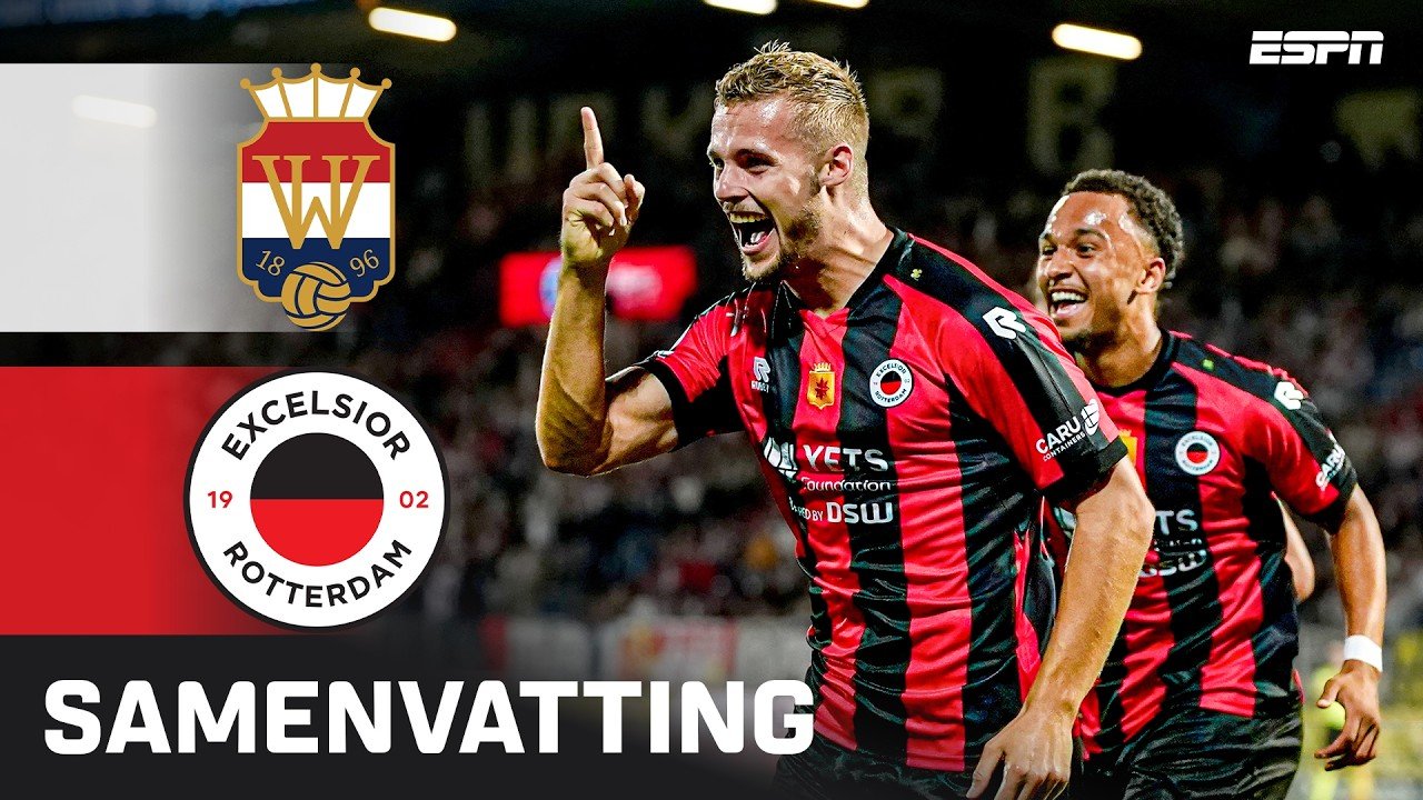 Willem II 0 - 3 Excelsior — Full Highlights