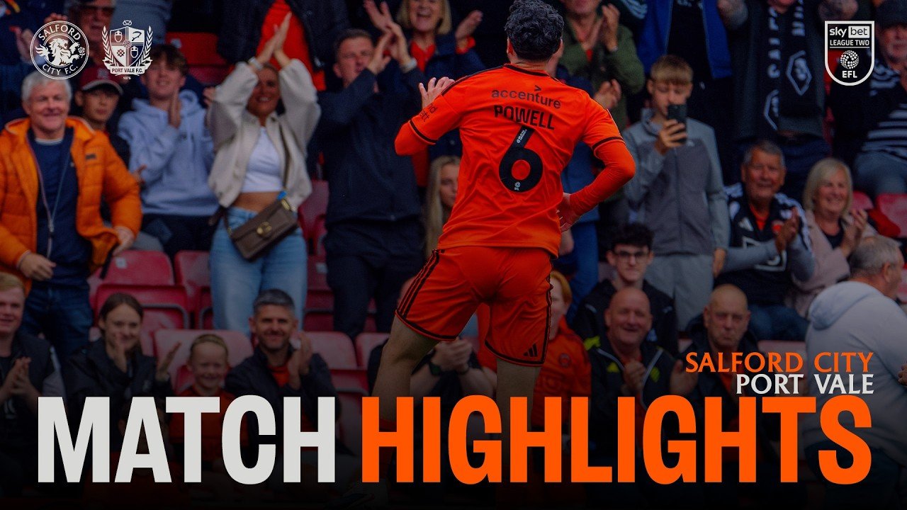 Salford 1 - 0 Port Vale — Full Highlights