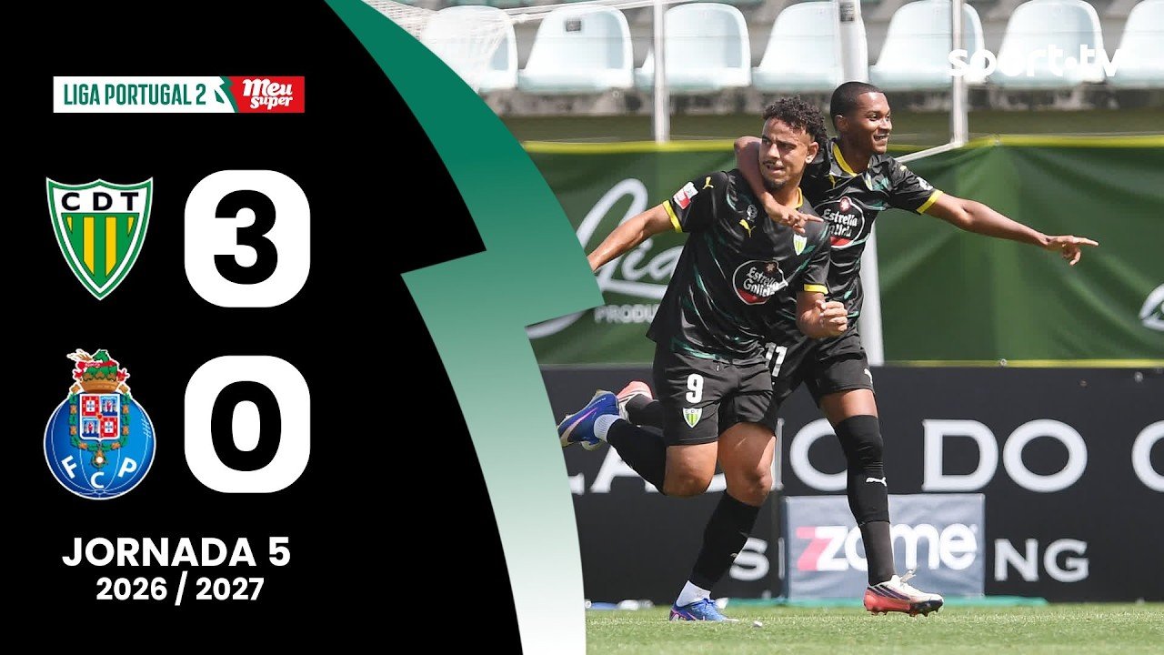 Tondela 3 - 0 Porto B — Full Highlights