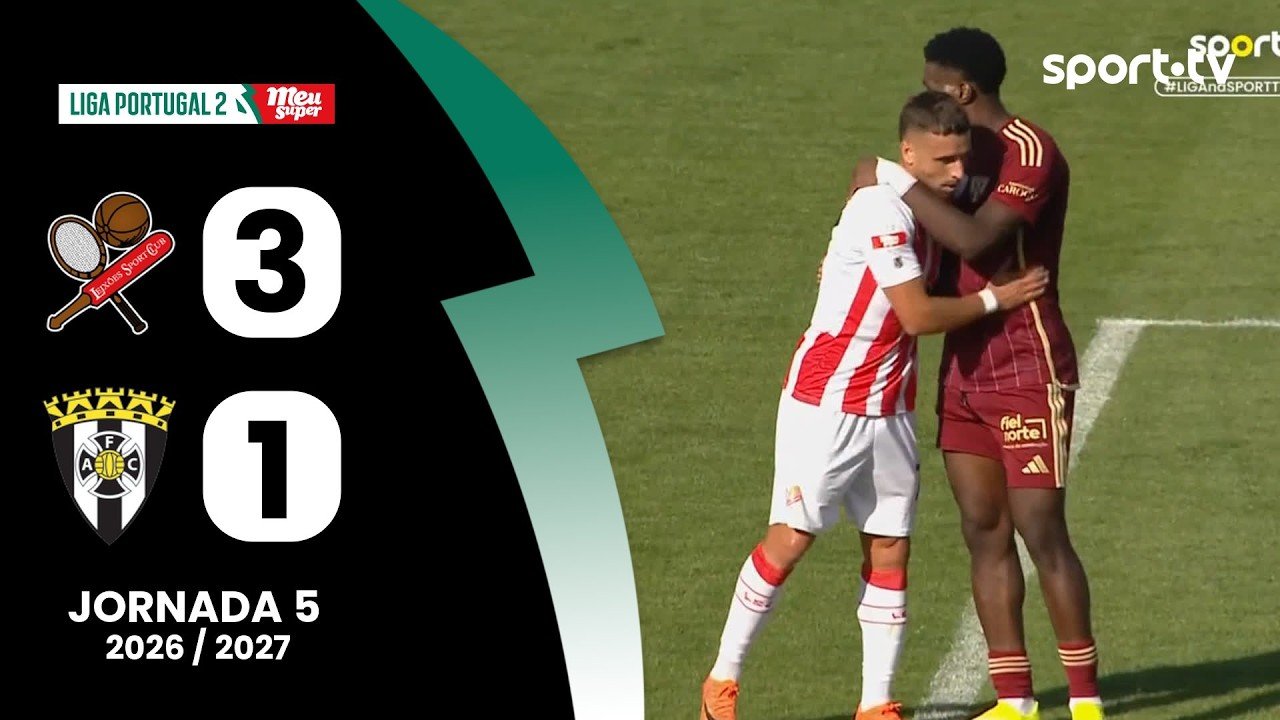 Leixões 3 - 1 Amarante — Full Highlights
